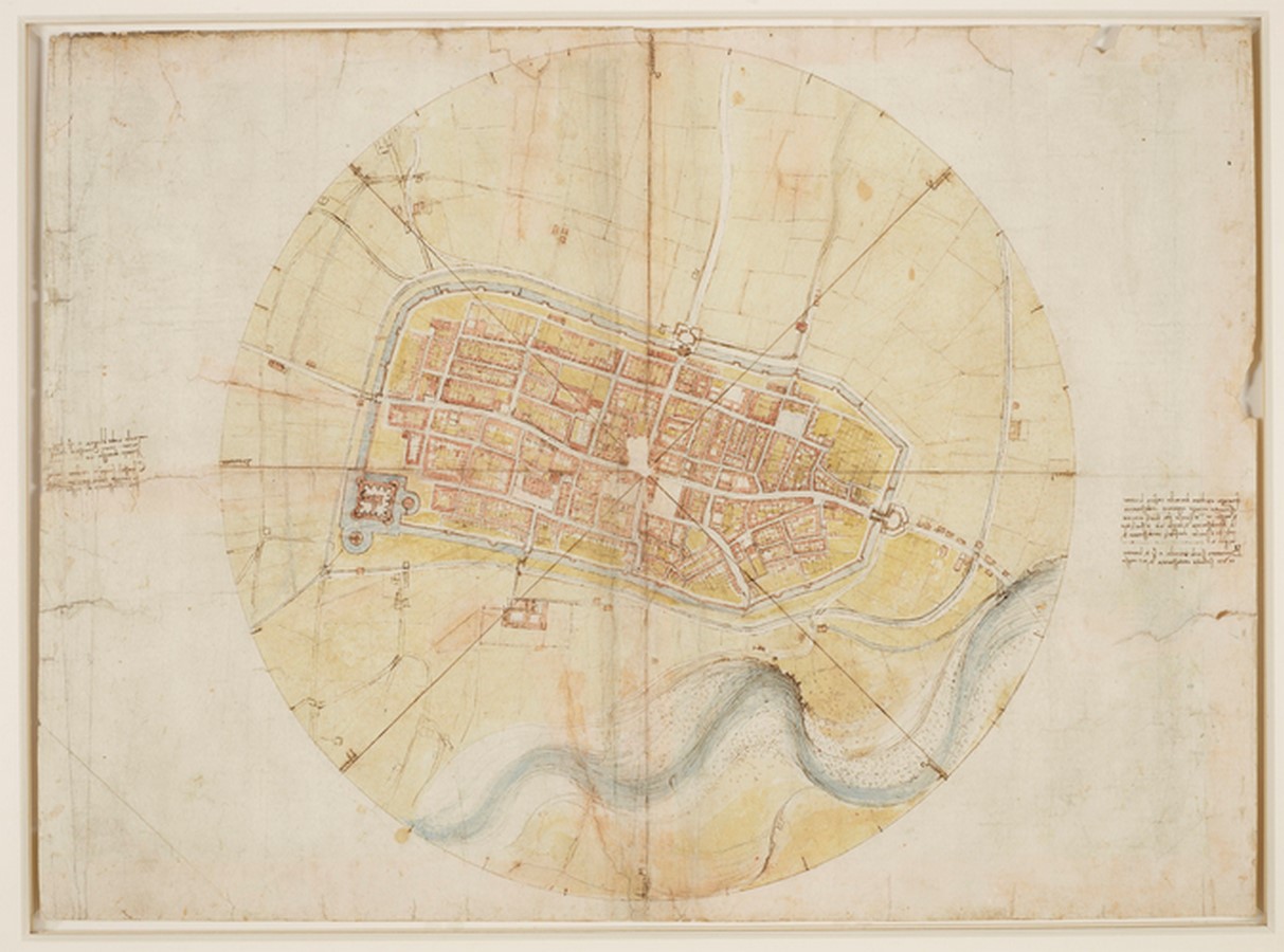 列奥纳多·达·芬奇和1502年制作的“卫星”地图——Sheet3