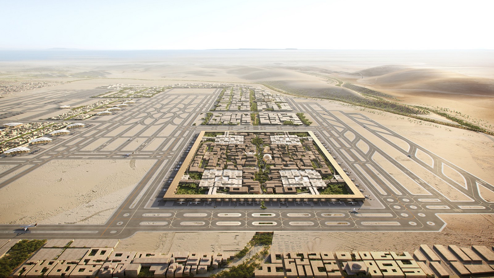 福斯特建筑事务所赢得了沙特阿拉伯萨勒曼国王国际机场的竞标- Sheet2