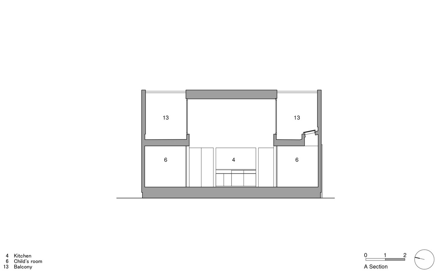 由FujiwaraMuro Architects设计的带有光的空洞的房子- Sheet10